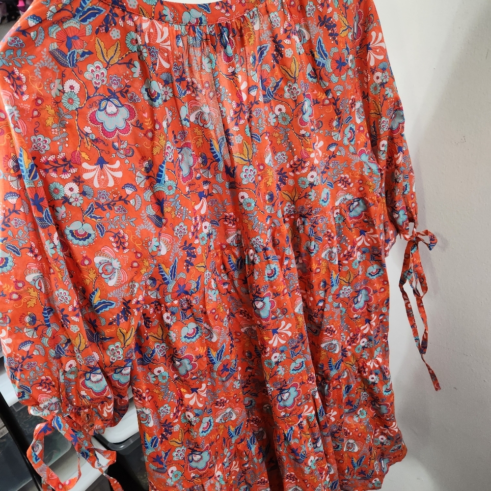 Cynthia Rowley Penelope Orange Blossom Dress - Picture 6 of 7
